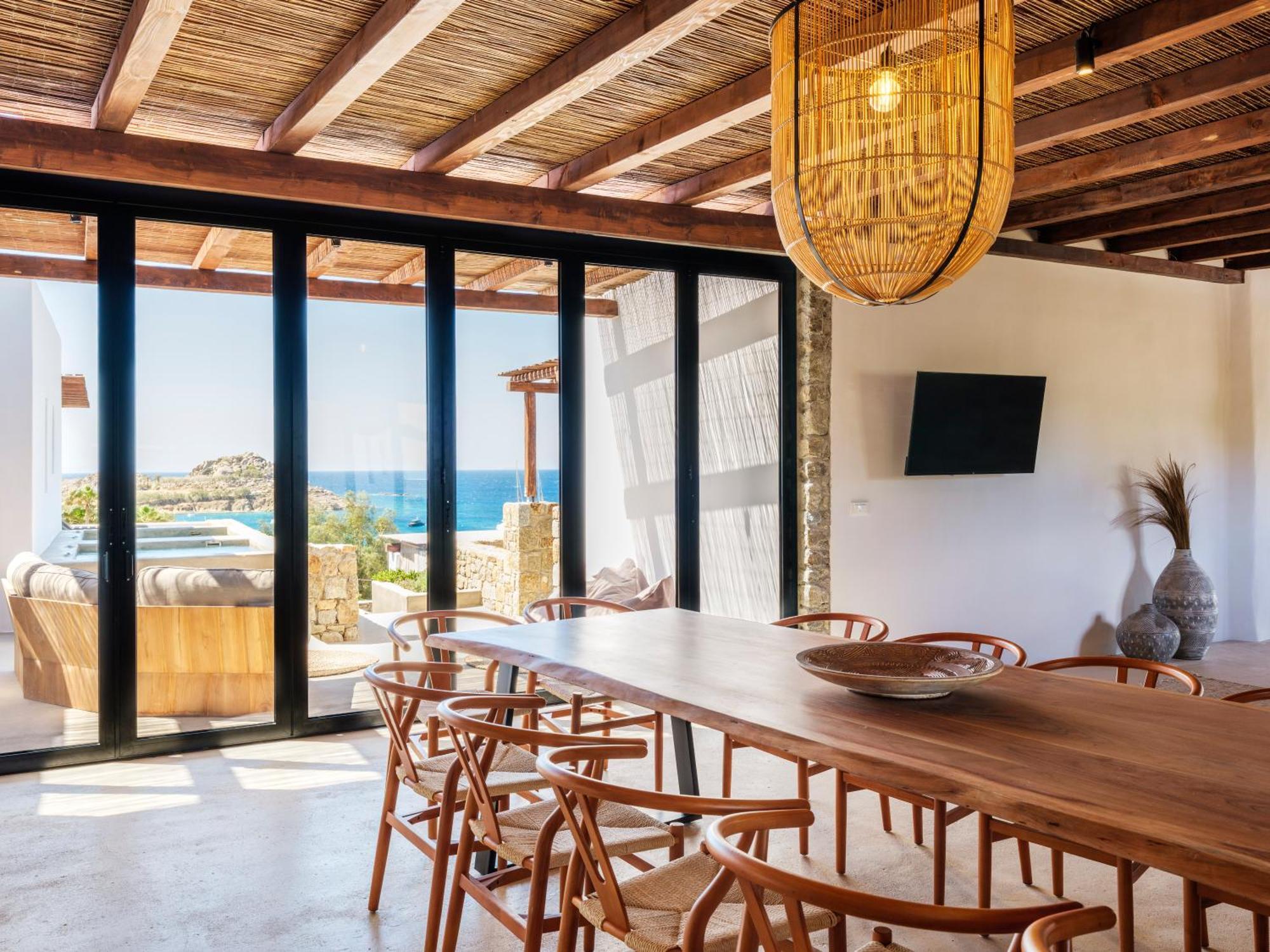 Trinity Mykonos - Beachfront Villa Platys Gialos  Eksteriør bilde