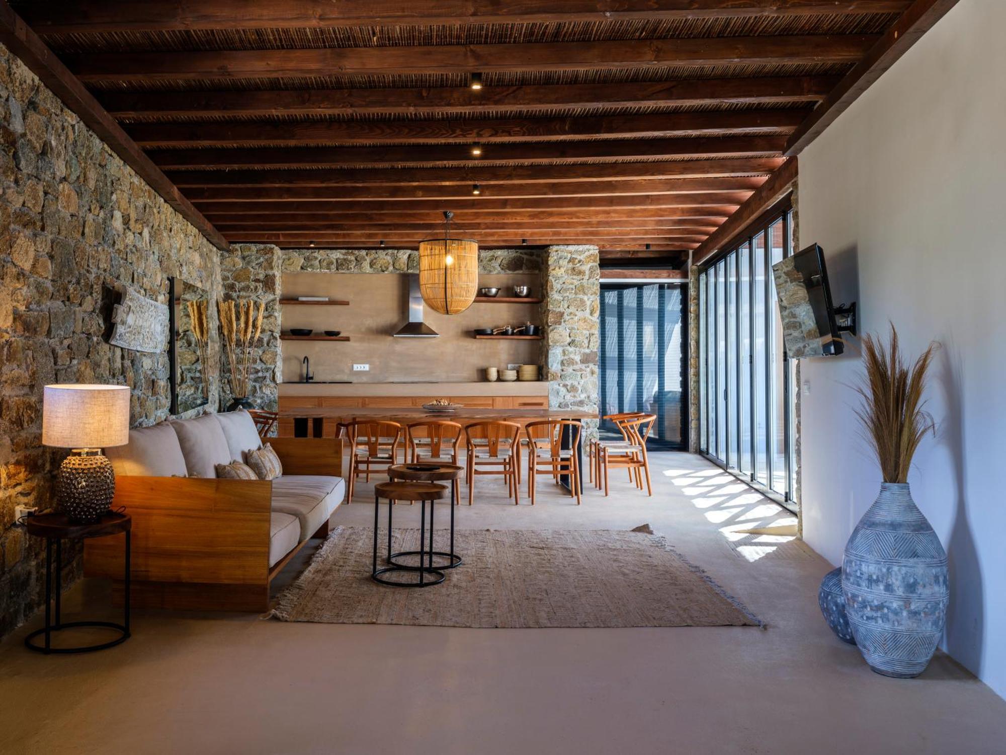 Trinity Mykonos - Beachfront Villa Platys Gialos  Eksteriør bilde